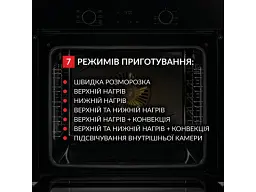Духовка електрична WEILOR FDO6F71BK - мініатюра 4