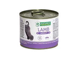 Консерви для собак Nature's Protection Adult Lamb з ягням 200 г (KIK24517)