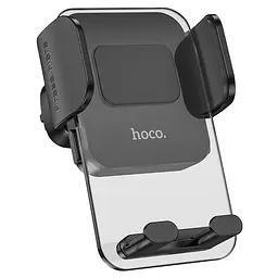 Автотримач для телефону зажим під вагою HOCO CA117 Чорний