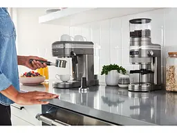 Кавомолка KitchenAid Artisan 5KCG8433EMS срібний медальйон - мініатюра 11