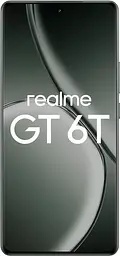 Смартфон Realme GT 6T 12/256GB Green (Global) [NFC, 5G] - мініатюра 3