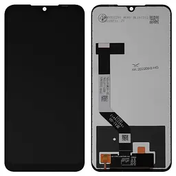 Дисплей для Xiaomi Redmi Note 7, Redmi Note 7 Pro, чорний, без рамки, , з широким ободком, M1901F7G, M1901F7H, M1901F7I