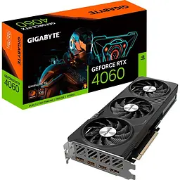 Відеокарта Gigabyte RTX 4060 8GB GAMING OC (GV-N4060GAMING OC-8GD) (GDDR6, 128 bit, PCI-E v4.0) Б/в - мініатюра 8