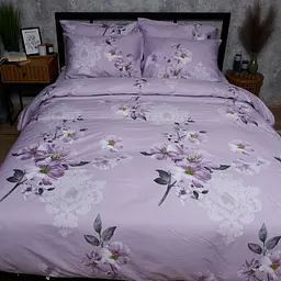 Підковдра Moon&Star Satin Elite Floral Mist Полуторна Євро 160x220 см - мініатюра 2