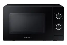 Мікрохвильова піч Samsung MS20A3010AL/OL автономна без гриля, 20 л, Чорна - мініатюра 2