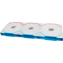 Комплект вентиляторів Lian Li Uni Fan TL WIRELESS 120-3 White (G99.12TL1W3W.00) - мініатюра 2