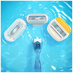 Бритва Gillette Venus Smooth + 3 змінні картриджі (7702018469826) - мініатюра 4