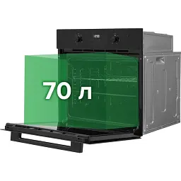 Духовка Електрична Interline OEG 581 ECR BA - мініатюра 3