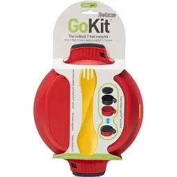 Набір Humangear GoKit Deluxe 7-tool Mess Kit. Charcoal/Red - мініатюра 4