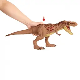Фігурка Ті-рекса Jurassic World Неймовірний удар з фільму Світ Юрського періоду (GWN26) - мініатюра 5