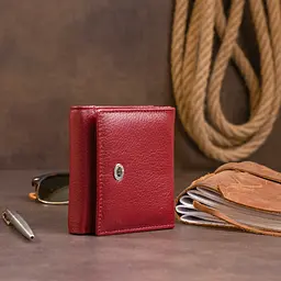Жіночий шкіряний гаманець ST Leather 10х9х1,3 см acs0015755 - мініатюра 7