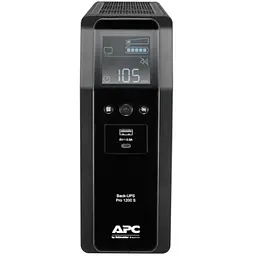 Джерело безперебійного живлення APC Back UPS Pro 1200VA/720W, LCD, USB, 6+2 C13, (BR1200SI) - мініатюра 2