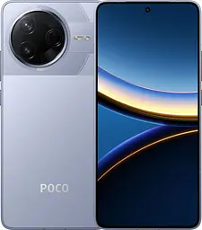 Смартфон Xiaomi Poco F7 Pro 12/256GB Blue (Global) (with charger) [NFC, 5G]