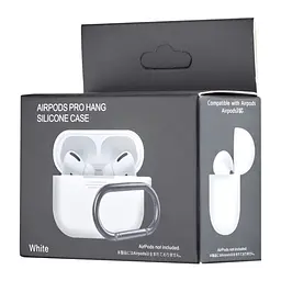 Чохол Silicone Case 1,2mm for AirPods Pro White - мініатюра 2