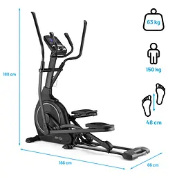 Орбітрек Gymtek XCF7000 електромагнітний - мініатюра 19