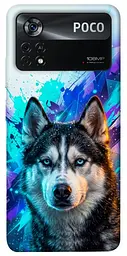 TPU чехол Demsky Husky magic для Xiaomi Poco X4 Pro 5G