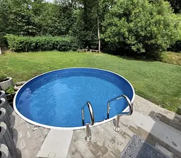 Басейн каркасний круглий Ø 5,0 м × 1,2 м Azuro Rattan морозостійкий, Чехія для дорослих та дітей - мініатюра 10