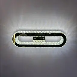Сучасний настінний LED світильник Linisoln 582 B-500 CH хром 65 W 50 см до 12 м2 - мініатюра 2