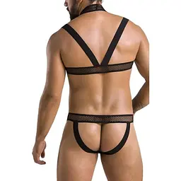 Чоловічий еротичний набір Passion 043 Set Jacob black L/XL - мініатюра 2