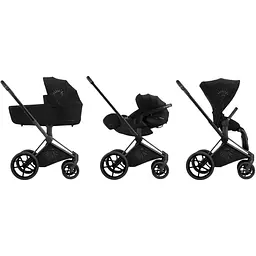 Коляска Cybex Priam La Parisienne чорна (521001979) - мініатюра 12
