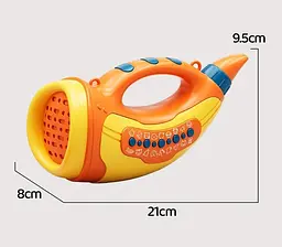 Дитячий музичний інструмент Urmywo Дудка помаранчевий (660orange) - мініатюра 5