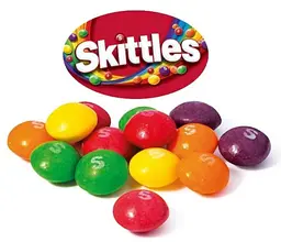Драже Skittles Giants Vegan Chewy Sour Sweets, 116г - мініатюра 3