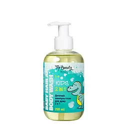 Дитячий шампунь та гель для душу Top Beauty Baby Hair Body Wash від 1 року, 200 мл