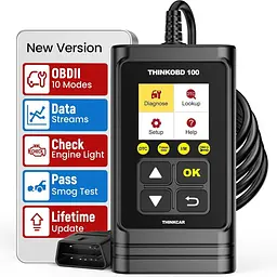 Зчитувач кодів THINKCAR OBD100 OBD2, універсальний автомобільний сканер OBD2 зчитувач несправностей двигуна OBD2/EOBD