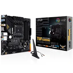 Материнcька плата TUF GAMING B550M-PLUS WIFI II sAM4 B550 4xDDR4 M.2 HDMI DP Wi-Fi BT mATX Asus teh0019021 - мініатюра 9