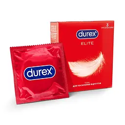 Презервативи ультратонкі Durex Elite 3 шт.