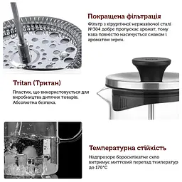 Френч-прес Samadoyo, 450 мл - мініатюра 5
