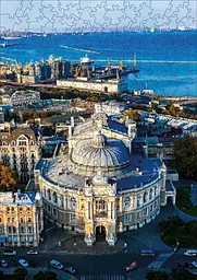 Пазл дерев`яний UkrainianPuzzles Одеса - мініатюра 2