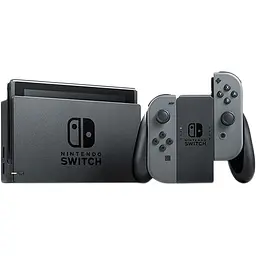 Ігрова приставка Nintendo Switch портативна with Gray Joy Con - мініатюра 2