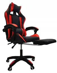 Комп'ютерне крісло Kontrast Viper Black-Red з функцією массажу - мініатюра 8