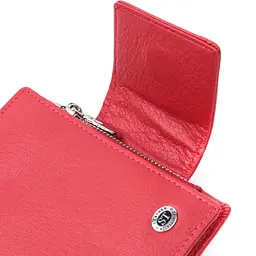 Жіночий гаманець вертикального формату із натуральної шкіри ST Leather 22704 червоний - мініатюра 5