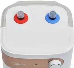 Водонагрівач Midea під мийку 5 л, 1,6 кВт, "мокрий" ТЕН, вертикальний, прямокутний, білий (D06-15A(U)) - мініатюра 3