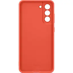Оригінальний силіконовий чохол Silicone Cover для Samsung Galaxy S21 FE (G990) Coral EF-PG990TPEGRU - мініатюра 4