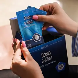 D-рибоза Orzax Ocean D-Ribose 5000 mg, 30 пакетиків для швидкого відновлення - мініатюра 3