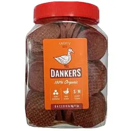 Ласощі для собак Dankers Тонкі котлетки з фаршу качки 500 г - мініатюра 2
