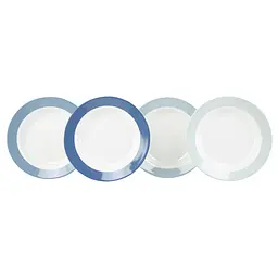 Набір тарілок Gimex Deep Plate Colour 4 Pieces 4 Person Sky (6910101), Синій