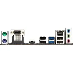 Материнська плата Gigabyte H410M H V2(1200/H470, 2xDDR4, 1xPCIex16, VGA, HDMI, 4xSATAIII, GLan, 7.1ch, mATX) - мініатюра 4