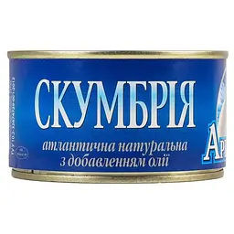 Скумбрія Арктика атлантична НДО 240 г