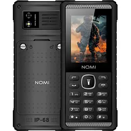 Мобільний телефон Nomi i2420 Black Grey