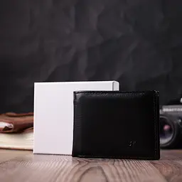 Чоловічий шкіряний гаманець ST Leather 11,5х8,7х1 см acs0028290 - мініатюра 8
