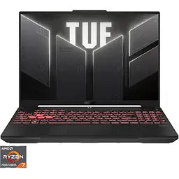 Ноутбук Ігровий ASUS TUF A16 FA607NUG 7 7445HS la 47GHz,16'',+,IPS,16GB DDR5,512GB,RTX 4050 6GB,No