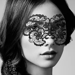 Маска на обличчя Bijoux Indiscrets Anna Mask вінілова - мініатюра 2
