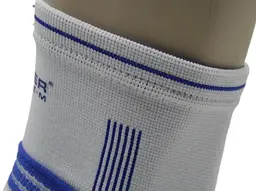 Бандаж на гомілкостоп Power System PS-6009 Ankle Support Pro Blue/White L/XL (1 шт) (PS-6009_L/XL_White-Blue) - мініатюра 6