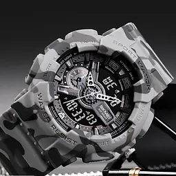 Чоловічий наручний годинник 1688CMGY Camo Gray. Skmei acs0030624 - мініатюра 2
