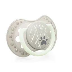 Пустушка силіконова Lovi Buddy bear, симетрична, 6-18 міс., бежевий, 2 шт. (22/865) - мініатюра 4