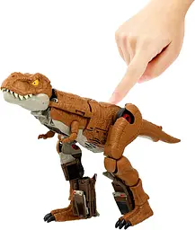 Іграшка трансформер Jurassic World Chase and Roar Dinozaur Transforms Tyrannosaurus Rex (HPD38) - мініатюра 2